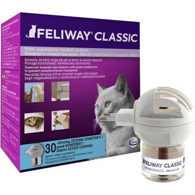 Kit diffuseur FELIWAY Classic - Calme pour chats - Publicité Kit diffuseur FELIWAY Classic - Calme pour chats - Publicité