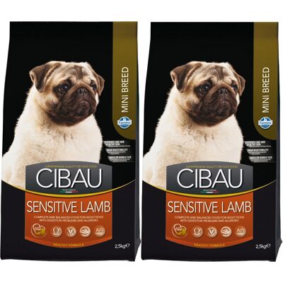 FARMINA Cibau Sensitive Lamb MINI - Nourriture pour chiens sensibles - 2,5kg - Publicité FARMINA Cibau Sensitive Lamb MINI - Nourriture pour chiens sensibles - 2,5kg - Publicité