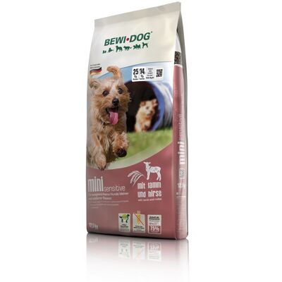 BEWI DOG Mini Sensitive Agneau Millet Nourriture Chiens Petits Races - 12,5 kg - Publicité BEWI DOG Mini Sensitive Agneau Millet Nourriture Chiens Petits Races - 12,5 kg - Publicité