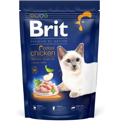 BRIT Premium Nature Cat Indoor Chicken - Nourriture sèche pour chat - Publicité BRIT Premium Nature Cat Indoor Chicken - Nourriture sèche pour chat - Publicité