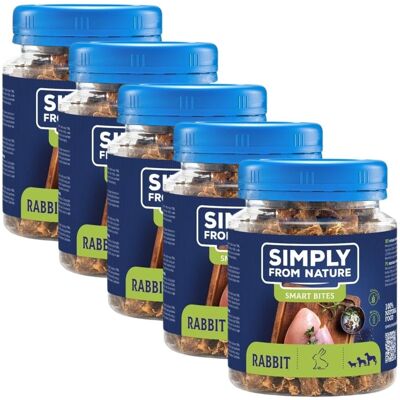 SIMPLY FROM NATURE - Smart Bites Friandises Entraînement Lapin - Publicité SIMPLY FROM NATURE - Smart Bites Friandises Entraînement Lapin - Publicité