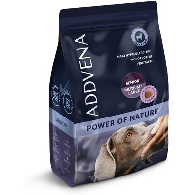 ADDVENA Power of Nature Senior 2,5kg Agneau - Croquettes pour chiens - Publicité ADDVENA Power of Nature Senior 2,5kg Agneau - Croquettes pour chiens - Publicité