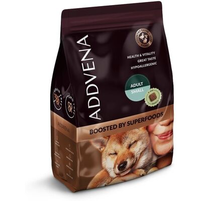 ADDVENA Marque Modèle - Nourriture pour chiens adultes sans céréales - Publicité ADDVENA Marque Modèle - Nourriture pour chiens adultes sans céréales - Publicité