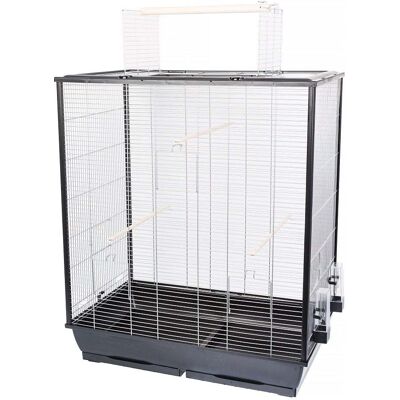 INTERZOO Fiona XL Cage à oiseaux 78 cm noir - Publicité INTERZOO Fiona XL Cage à oiseaux 78 cm noir - Publicité