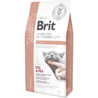 Brit Veterinary Sans Céréales pour Chats - Rénal, Œuf & Pois - Publicité Brit Veterinary Sans Céréales pour Chats - Rénal, Œuf & Pois - Publicité