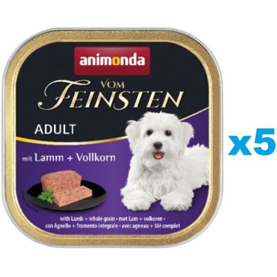 Animonda Vom Feinsten Agneau et Céréales Complètes - Nourriture pour Chiens - Publicité Animonda Vom Feinsten Agneau et Céréales Complètes - Nourriture pour Chiens - Publicité