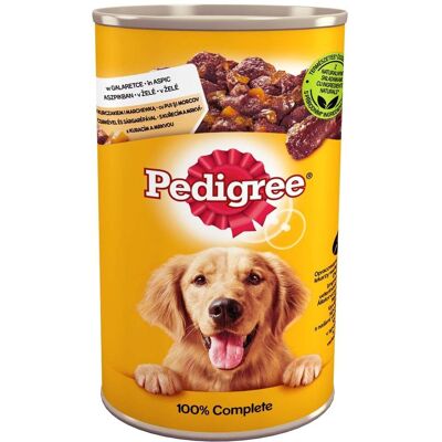 PEDIGREE - GELÉ POULET CAROTTE ALIMENT CHIEN 1.2 KG - Publicité PEDIGREE - GELÉ POULET CAROTTE ALIMENT CHIEN 1.2 KG - Publicité