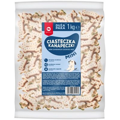 MACED Sandwichs pour chiens Mix Mini 1 kg - Publicité MACED Sandwichs pour chiens Mix Mini 1 kg - Publicité