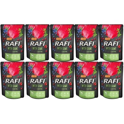 Rafi Dog, 20 x 300 g - Nourriture humide pour chiens - Publicité Rafi Dog, 20 x 300 g - Nourriture humide pour chiens - Publicité