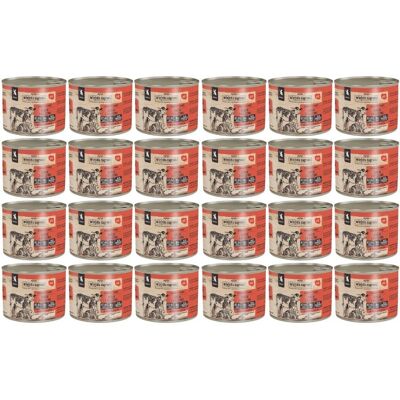 WIEJSKA ZAGRODA Lapin avec veau nourriture humide pour chatons 24x200 g - Publicité WIEJSKA ZAGRODA Lapin avec veau nourriture humide pour chatons 24x200 g - Publicité