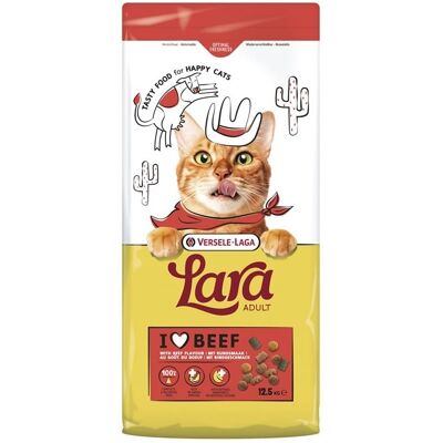 VERSELE-LAGA Lara Adult Beef 12,5 kg nourriture pour chats au boeuf - Publicité VERSELE-LAGA Lara Adult Beef 12,5 kg nourriture pour chats au boeuf - Publicité