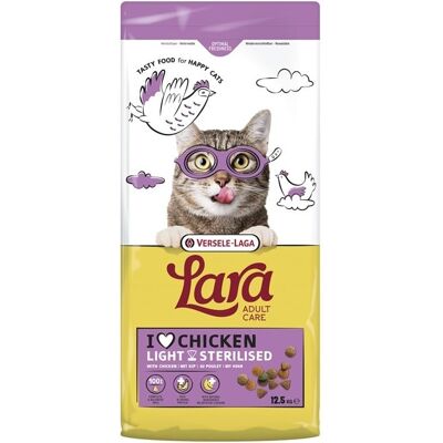 VERSELE-LAGA Lara Adult Light Sterilized 12,5 kg nourriture pour chats stérilisés - Publicité VERSELE-LAGA Lara Adult Light Sterilized 12,5 kg nourriture pour chats stérilisés - Publicité