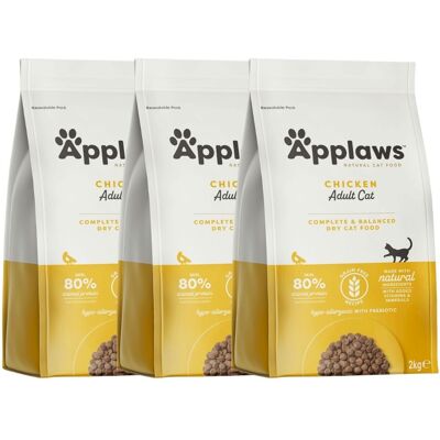 APPLAWS Nourriture pour Chats - Poulet - 6 kg - Publicité APPLAWS Nourriture pour Chats - Poulet - 6 kg - Publicité
