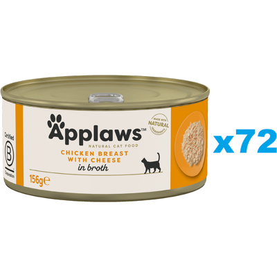 APPLAWS Nourriture pour chats Blanc de poulet et fromage en bouillon - Adulte - Publicité APPLAWS Nourriture pour chats Blanc de poulet et fromage en bouillon - Adulte - Publicité