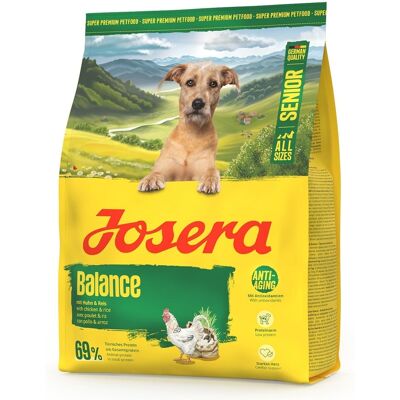JOSERA Senior Balance 6x900g pour chiens âgés à faible teneur en matières grasses - Publicité JOSERA Senior Balance 6x900g pour chiens âgés à faible teneur en matières grasses - Publicité