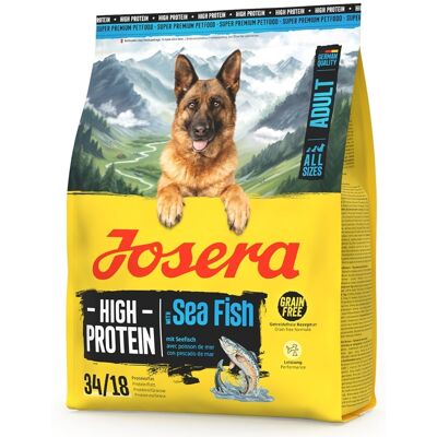 JOSERA High Protein Adult Sea Fish 6x900g alimentation riche en protéines pour chiens - Publicité JOSERA High Protein Adult Sea Fish 6x900g alimentation riche en protéines pour chiens - Publicité