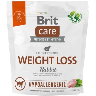 BRIT Care Hypoallergenic - Croquettes hypoallergénique de lapin et riz pour chiens avec des problèmes de surpoids - 1 kg - Publicité BRIT Care Hypoallergenic - Croquettes hypoallergénique de lapin et riz pour chiens avec des problèmes de surpoids - 1 kg - Publicité