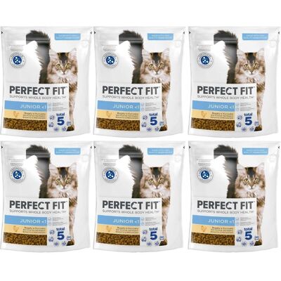 Perfect Fit Junior - Nourriture Sec pour Chatons au Poulet, Formule Total 5 - Publicité Perfect Fit Junior - Nourriture Sec pour Chatons au Poulet, Formule Total 5 - Publicité