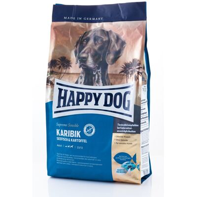 Happy Dog Karibik Supreme Sensible - Nourriture pour chiens - Publicité Happy Dog Karibik Supreme Sensible - Nourriture pour chiens - Publicité