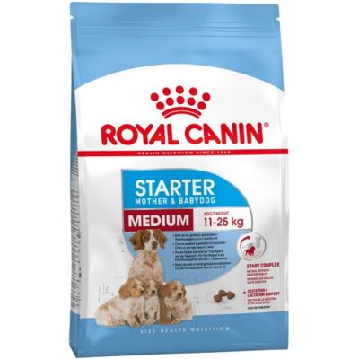 Royal Canin Taille Santé Nutrition Chien Starter Mère & Chiot Medium alimentation sèche - 4kg - Publicité Royal Canin Taille Santé Nutrition Chien Starter Mère & Chiot Medium alimentation sèche - 4kg - Publicité
