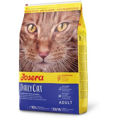 Nourriture pour chats Josera Adulte Volaille 10kg - Sans céréales, Haute teneur en protéines - Publicité Nourriture pour chats Josera Adulte Volaille 10kg - Sans céréales, Haute teneur en protéines - Publicité