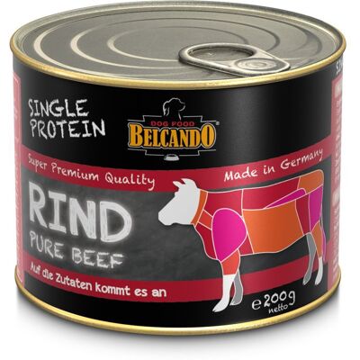 BELCANDO Single Protein 200 g Pâtée Monoprotéine Bœuf - Publicité BELCANDO Single Protein 200 g Pâtée Monoprotéine Bœuf - Publicité
