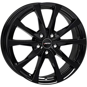 Autec Brixen Silver 7x17 ET 50 5/114.3 Jante alu Noir - Publicité Autec Brixen Silver 7x17 ET 50 5/114.3 Jante alu Noir - Publicité