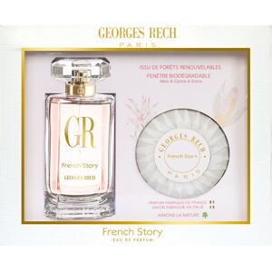 Georges Rech French Story Coffret Eau de Parfum 100 ml + Savon 1ct - Publicité Georges Rech French Story Coffret Eau de Parfum 100 ml + Savon 1ct - Publicité
