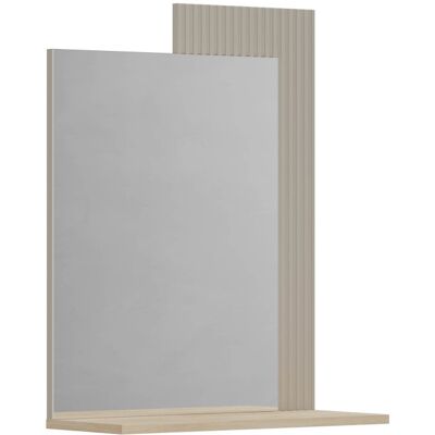 Deladeco Miroir moderne gris cachemire Lucenza Gris cachemire - Publicité Deladeco Miroir moderne gris cachemire Lucenza Gris cachemire - Publicité