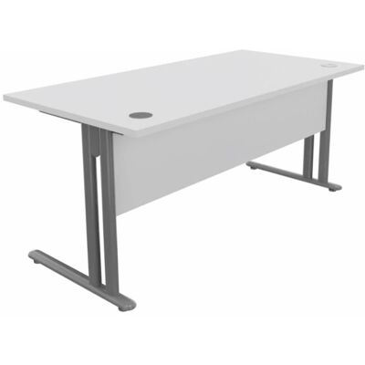 Matelpro Bureau droit individuel avec voile de fond Sato Blanc, gris, hêtre, nebraska, chêne fil, timber ou cèdre - Publicité Matelpro Bureau droit individuel avec voile de fond Sato Blanc, gris, hêtre, nebraska, chêne fil, timber ou cèdre - Publicité