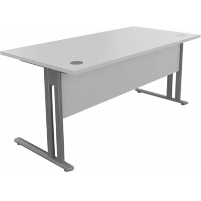 Matelpro Bureau droit individuel avec voile de fond Sato Blanc, gris, hêtre, nebraska, chêne fil, timber ou cèdre - Publicité Matelpro Bureau droit individuel avec voile de fond Sato Blanc, gris, hêtre, nebraska, chêne fil, timber ou cèdre - Publicité