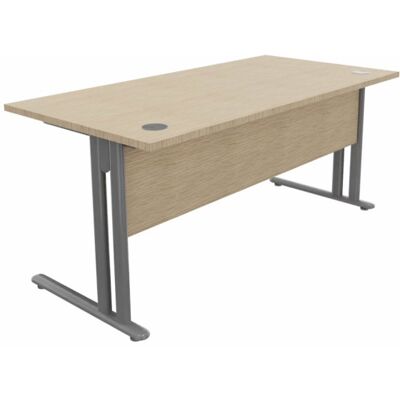 Matelpro Bureau droit individuel avec voile de fond Sato Blanc, gris, hêtre, nebraska, chêne fil, timber ou cèdre - Publicité Matelpro Bureau droit individuel avec voile de fond Sato Blanc, gris, hêtre, nebraska, chêne fil, timber ou cèdre - Publicité