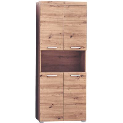 Deladeco Colonne de salle de bains moderne coloris chêne 73 cm Nataelle Chêne - Publicité Deladeco Colonne de salle de bains moderne coloris chêne 73 cm Nataelle Chêne - Publicité