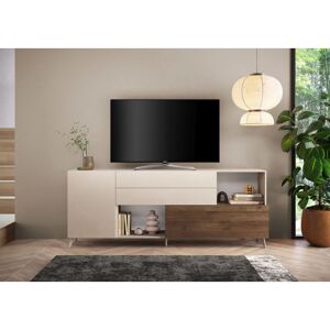 Balias Home Buffet/bahut 241 cm chêne mercure/cachemire Minorka Chêne mercure/cachemire - Publicité Balias Home Buffet/bahut 241 cm chêne mercure/cachemire Minorka Chêne mercure/cachemire - Publicité