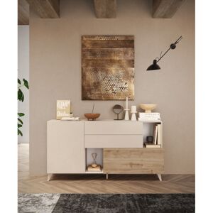 Balias Home Buffet/bahut 181 cm chêne cadiz/cachemire Minorka Chêne cadiz/cachemire - Publicité Balias Home Buffet/bahut 181 cm chêne cadiz/cachemire Minorka Chêne cadiz/cachemire - Publicité