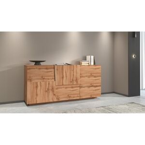 Deladeco Buffet/bahut moderne 180 cm chêne wotan Pedro Chêne wotan - Publicité Deladeco Buffet/bahut moderne 180 cm chêne wotan Pedro Chêne wotan - Publicité