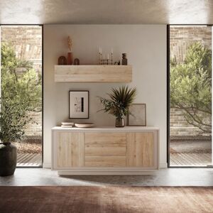 Balias Home Buffet/bahut moderne 180 cm cachemire/chêne cadiz Rosine Cachemire/chêne cadiz - Publicité Balias Home Buffet/bahut moderne 180 cm cachemire/chêne cadiz Rosine Cachemire/chêne cadiz - Publicité