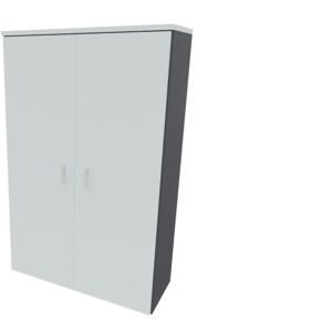 Leaderburo Armoire de bureau portes battantes H 158 cm Opaline Graphite, argent, blanc, gris, hêtre, chêne moyen, acacia clair, acacia foncé, chêne veiné ou chêne grisé - Publicité Leaderburo Armoire de bureau portes battantes H 158 cm Opaline Graphite, argent, blanc, gris, hêtre, chêne moyen, acacia clair, acacia foncé, chêne veiné ou chêne grisé - Publicité