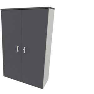 Leaderburo Armoire de bureau portes battantes H 196 cm Opaline Graphite, argent, blanc, gris, hêtre, chêne moyen, acacia clair, acacia foncé, chêne veiné ou chêne grisé - Publicité Leaderburo Armoire de bureau portes battantes H 196 cm Opaline Graphite, argent, blanc, gris, hêtre, chêne moyen, acacia clair, acacia foncé, chêne veiné ou chêne grisé - Publicité