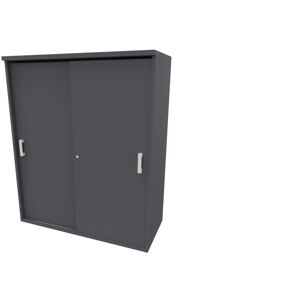 Leaderburo Armoire de bureau portes coulissantes H 81 cm Opaline Graphite, argent, blanc, gris, hêtre, chêne moyen, acacia clair, acacia foncé, chêne veiné ou chêne grisé - Publicité Leaderburo Armoire de bureau portes coulissantes H 81 cm Opaline Graphite, argent, blanc, gris, hêtre, chêne moyen, acacia clair, acacia foncé, chêne veiné ou chêne grisé - Publicité