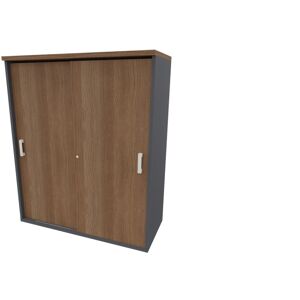 Leaderburo Armoire de bureau portes coulissantes H 81 cm Opaline Graphite, argent, blanc, gris, hêtre, chêne moyen, acacia clair, acacia foncé, chêne veiné ou chêne grisé - Publicité Leaderburo Armoire de bureau portes coulissantes H 81 cm Opaline Graphite, argent, blanc, gris, hêtre, chêne moyen, acacia clair, acacia foncé, chêne veiné ou chêne grisé - Publicité