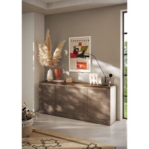 Vivabita Buffet/bahut moderne 4 portes bronze/mercure Isia Mercure/bronze - Publicité Vivabita Buffet/bahut moderne 4 portes bronze/mercure Isia Mercure/bronze - Publicité