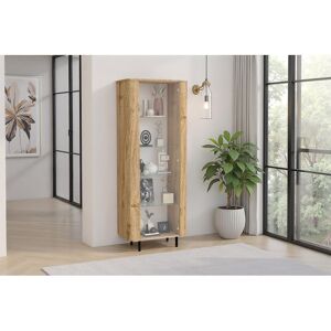 Vivabita Vitrine contemporaine 80 cm chêne cadiz Marley Chêne cadiz - Publicité Vivabita Vitrine contemporaine 80 cm chêne cadiz Marley Chêne cadiz - Publicité