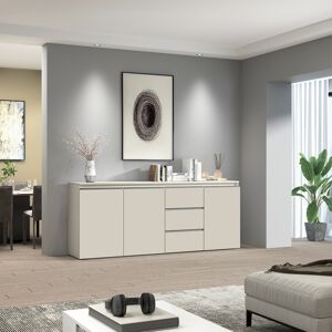 Deladeco Buffet/bahut moderne 200 cm coloris cachemire Maeva Cachemire - Publicité Deladeco Buffet/bahut moderne 200 cm coloris cachemire Maeva Cachemire - Publicité