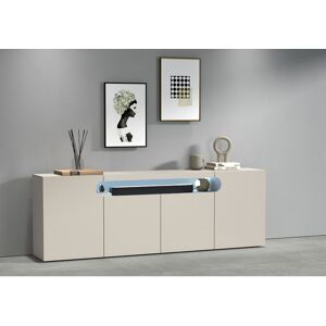 Deladeco Buffet/bahut moderne 200 cm coloris cachemire Regina Cachemire - Publicité Deladeco Buffet/bahut moderne 200 cm coloris cachemire Regina Cachemire - Publicité