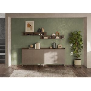 Balias Home Buffet/bahut moderne 210 cm bronze/mercure Tristan Bronze/mercure - Publicité Balias Home Buffet/bahut moderne 210 cm bronze/mercure Tristan Bronze/mercure - Publicité