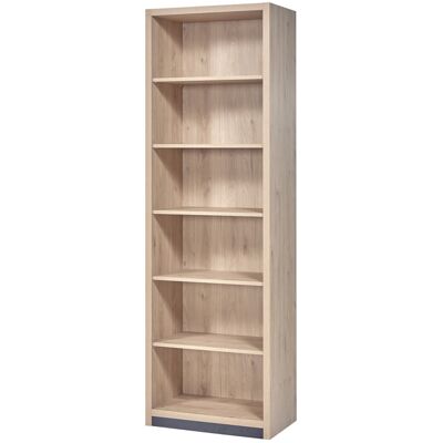 Deladeco Bibliothèque enfant contemporaine chêne clair Violetta Chêne clair - Publicité Deladeco Bibliothèque enfant contemporaine chêne clair Violetta Chêne clair - Publicité