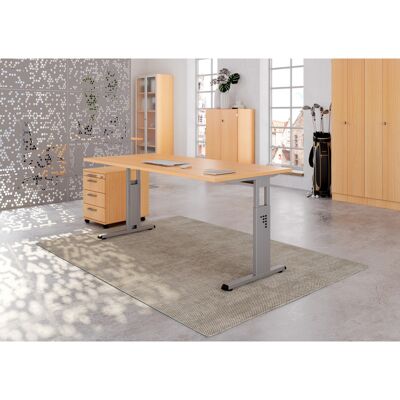 Optizen Caisson mobile à tiroirs profondeur 58 cm Londonien Blanc, gris, érable, hêtre, chêne, chêne ambré, noyer ou graphite - Publicité Optizen Caisson mobile à tiroirs profondeur 58 cm Londonien Blanc, gris, érable, hêtre, chêne, chêne ambré, noyer ou graphite - Publicité