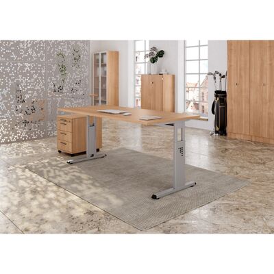 Optizen Caisson mobile à tiroirs profondeur 58 cm Londonien Blanc, gris, érable, hêtre, chêne, chêne ambré, noyer ou graphite - Publicité Optizen Caisson mobile à tiroirs profondeur 58 cm Londonien Blanc, gris, érable, hêtre, chêne, chêne ambré, noyer ou graphite - Publicité