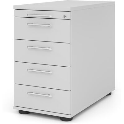 Optizen Caisson à tiroirs profondeur 80 cm Londonien Blanc, gris, érable, hêtre, chêne, chêne ambré, noyer ou graphite - Publicité Optizen Caisson à tiroirs profondeur 80 cm Londonien Blanc, gris, érable, hêtre, chêne, chêne ambré, noyer ou graphite - Publicité